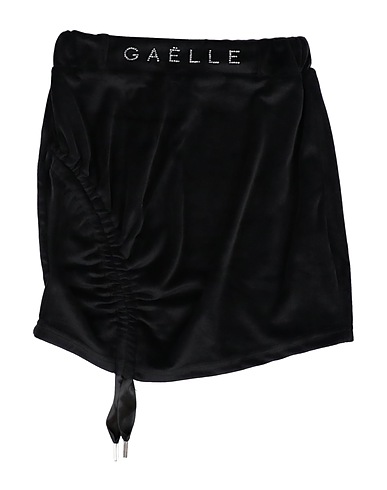 GAëLLE Paris Skirt Black 92% Polyester, 8% Elastane