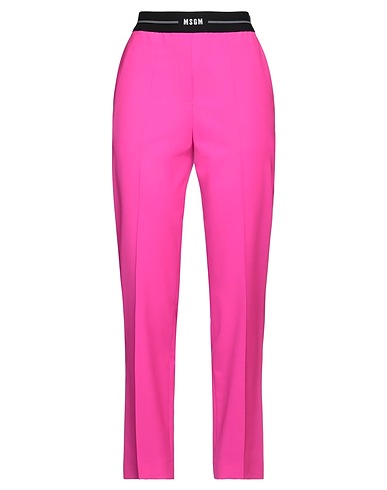 MSGM Hosen Fuchsia 96% Schurwolle, 4% Elastan