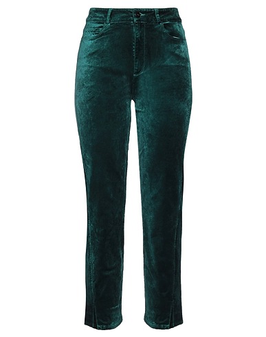 PAIGE Pantalone Verde smeraldo 54% Cotone, 44% Rayon, 2% Elastan