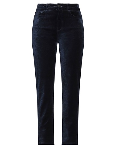 PAIGE Casual trouser Midnight blue 54% Cotton, 44% Rayon, 2% Elastane