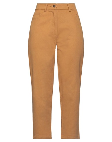EM...MA Pantaloni jeans Cammello 100% Cotone