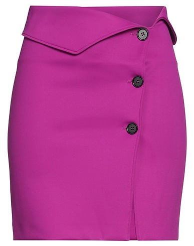 MSGM Minigonna Malva 90% Poliammide, 10% Elastan