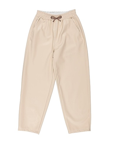 MONNALISA Pantalone Beige 97% Viscosa, 3% Elastan