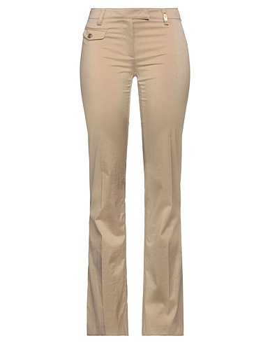 ANGELO MARANI Casual trouser Sand 60% Polyamide, 35% Cotton, 5% Elastane