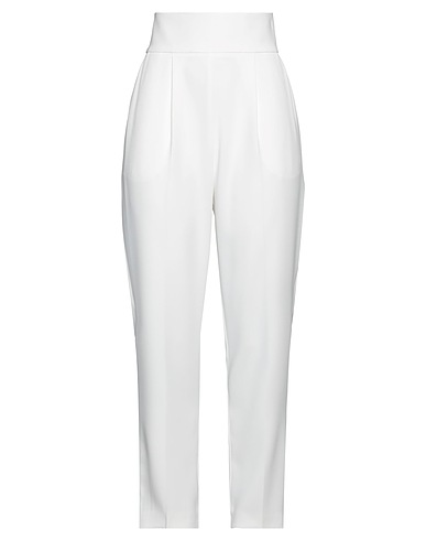 PINKO Pantalone Bianco 98% Poliestere, 2% Elastan