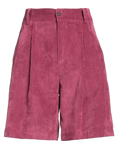 MALÌPARMI Shorts & Bermuda Mauve 90% Polyester, 8% Nylon, 2% Elastic fibres