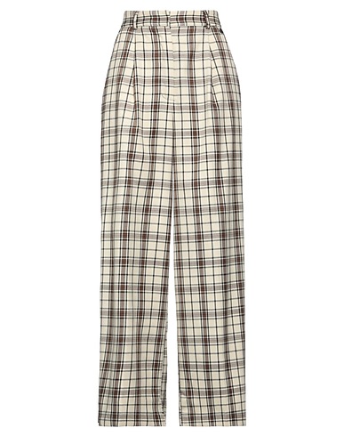 DIXIE Casual trouser Cream 80% Polyester, 18% Viscose, 2% Elastane