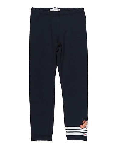 MONNALISA Leggings Navy blue 93% Cotton, 7% Elastane
