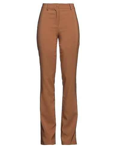 SISTE'S Casual trouser Camel 90% Polyester, 10% Elastane