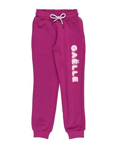 GAëLLE Paris Casual trouser Mauve 65% Cotton, 35% Polyester