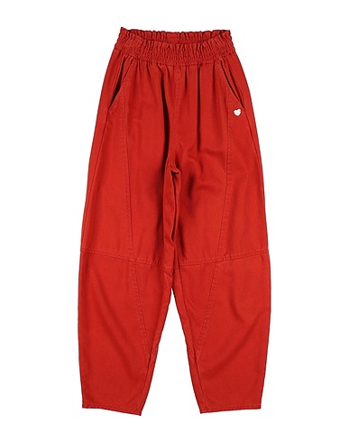MONNALISA Casual trouser Rust 100% Cotton
