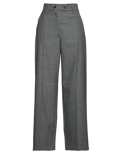 TELA Pantalone Grigio 53% Poliestere, 45% Lana Vergine, 2% Elastan