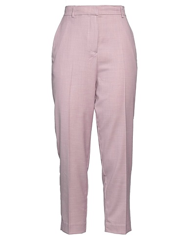 VICOLO Casual trouser Mauve 82% Polyester, 17% Viscose, 1% Elastane