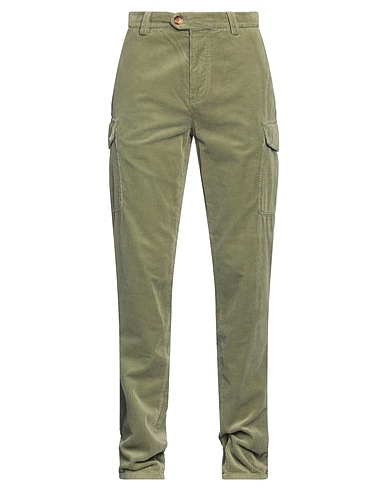 BRUNELLO CUCINELLI Cargo Military green 100% Cotton