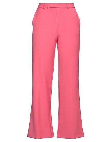 SIMONA CORSELLINI Casual trouser Pink 63% Polyester, 27% Viscose, 7% Cotton, 3% Elastane