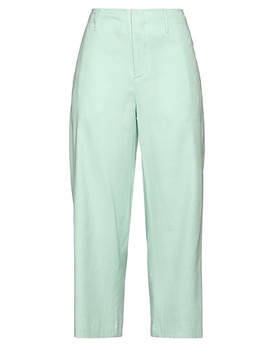 RAG & BONE パンツ ライトグリーン リネン 52% / レーヨン 46% / ポリウレタン 2%