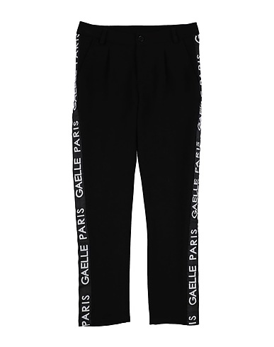 GAëLLE Paris Casual pants Black 82% Polyester, 15% Viscose, 3% Elastane