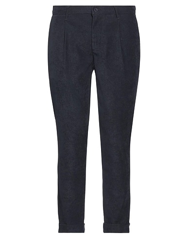0/ZERO CONSTRUCTION Casual trouser Midnight blue 97% Polyester, 3% Elastane