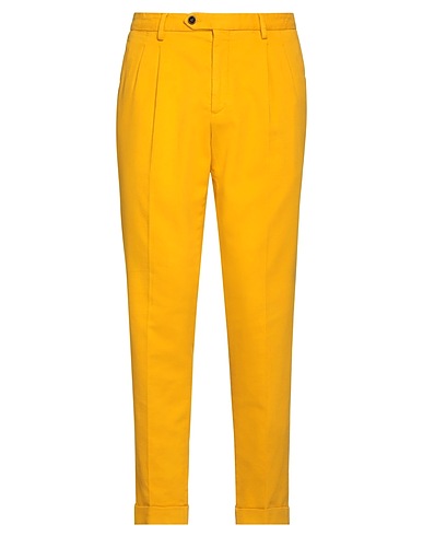 DRUMOHR Chinos Giallo 99% Cotone, 1% Elastan