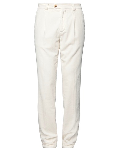 BRUNELLO CUCINELLI Casual pants Off white 100% Cotton