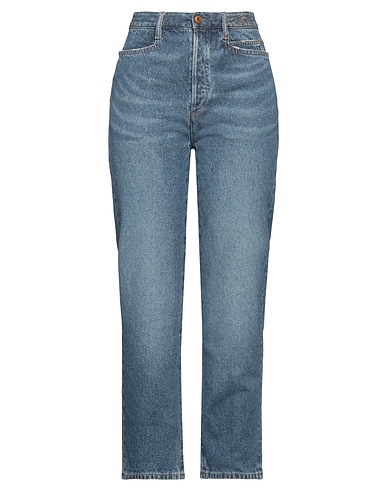 CHLOÉ Denim pants Blue 87% Cotton, 13% Hemp