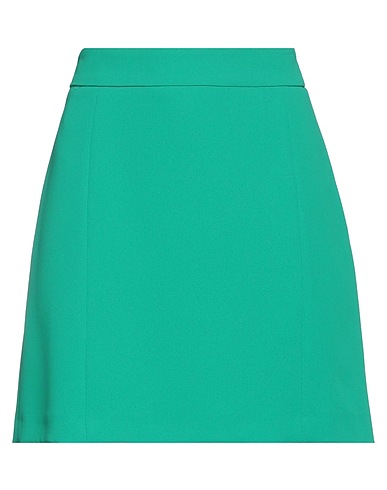 CARACTÈRE Mini skirt Emerald green 100% Polyethylene