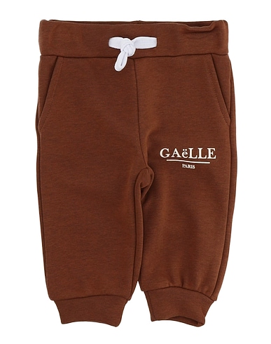 GAëLLE Paris Casual trouser Brown 65% Cotton, 35% Polyester