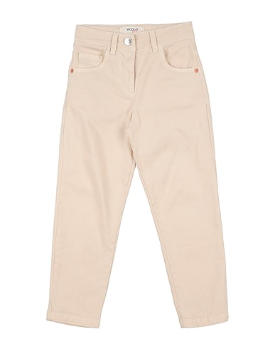 VICOLO Casual pants Beige 98% Cotton, 2% Elastane