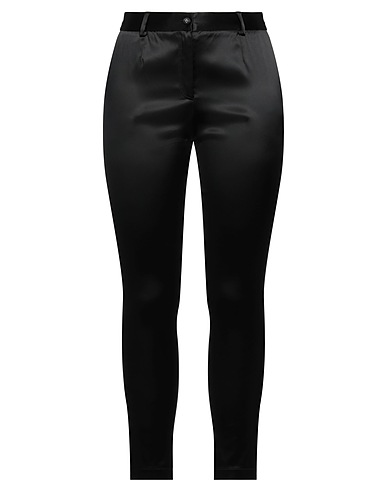 DOLCE&GABBANA Casual trouser Black 65% Acetate, 29% Polyamide, 6% Elastane