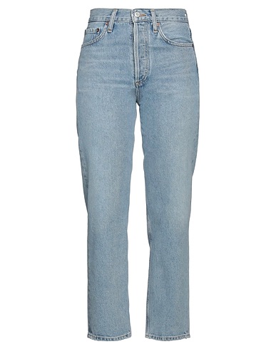 AGOLDE Denim trousers Blue 100% Organic cotton