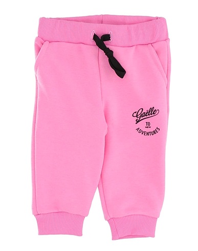 GAëLLE Paris Casual pants Pink 65% Cotton, 35% Polyester