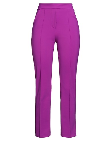 CHIARA BONI LA PETITE ROBE Casual trouser Mauve 72% Polyamide, 28% Elastane