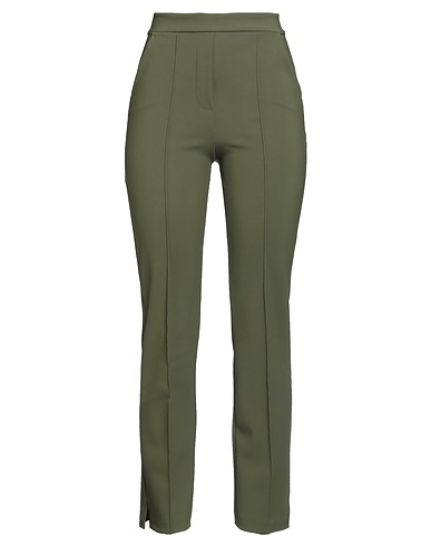 CHIARA BONI LA PETITE ROBE Casual trouser Military green 72% Polyamide, 28% Elastane