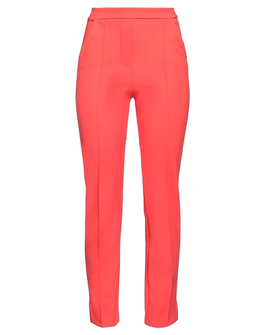 CHIARA BONI LA PETITE ROBE Casual trouser Tomato red 72% Polyamide, 28% Elastane