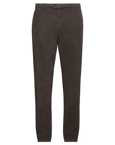 BUGATTI Casual trouser Brown 97% Cotton, 3% Elastane