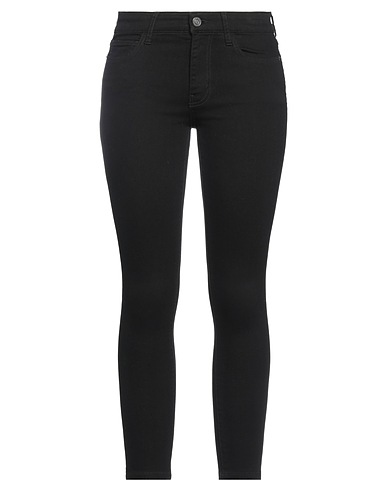 CURRENT/ELLIOTT Denim pants Black 92% Cotton, 6% Elastomultiester, 2% Elastane