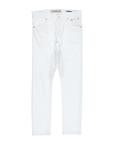 SIVIGLIA Casual pants White 97% Cotton, 3% Elastane