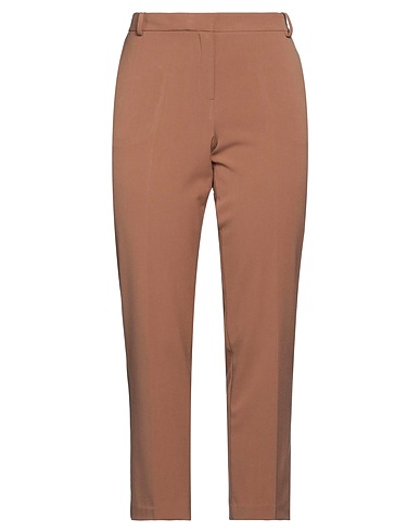 BIANCOGHIACCIO Pantalon Camel 63% Polyester, 32% Viscose, 5% Élasthanne