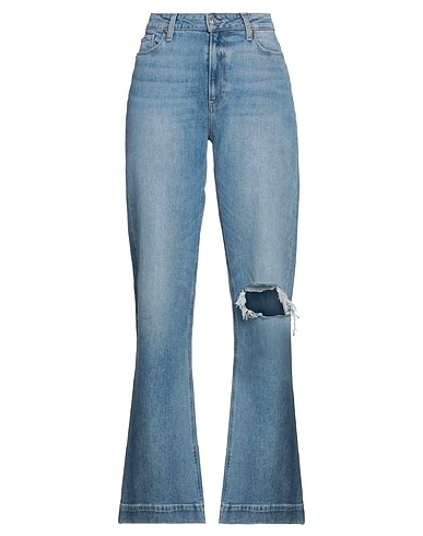 PAIGE Denim trousers Blue 98% Cotton, 2% Elastane