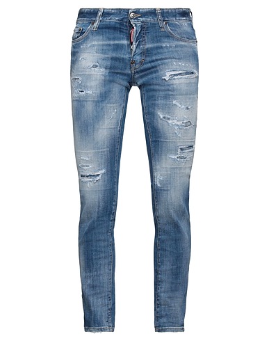 DSQUARED2 Denim trousers Blue 98% Cotton, 2% Elastane