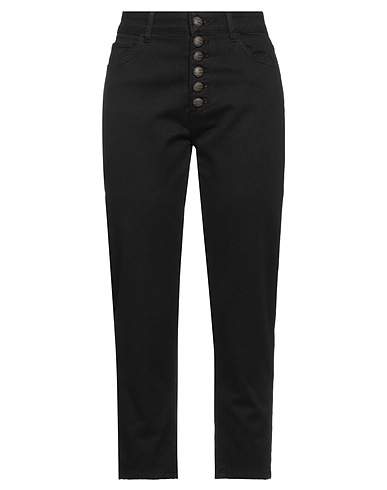JIJIL Pantalone Nero 98% Cotone, 2% Elastan