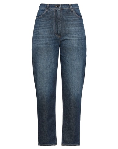 SEVENTY VENEZIA Denim pants Blue 96% Cotton, 4% Elastane