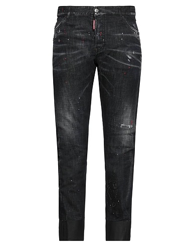 DSQUARED2 Denim pants Black 98% Cotton, 2% Elastane