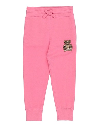 BURBERRY Casual trouser Pink 100% Cashmere, Polyamide, Elastane
