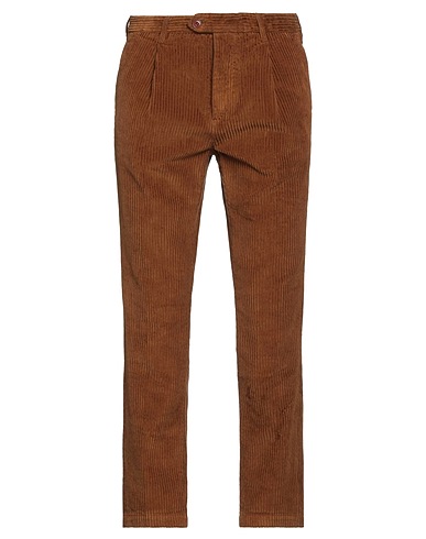 TELA GENOVA Pantalone Cammello 100% Cotone