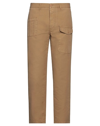 TELA GENOVA Pantalone Cammello 100% Cotone