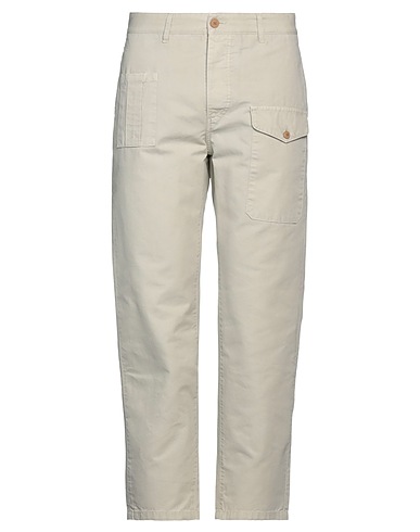 TELA GENOVA Pantalone Grigio chiaro 100% Cotone