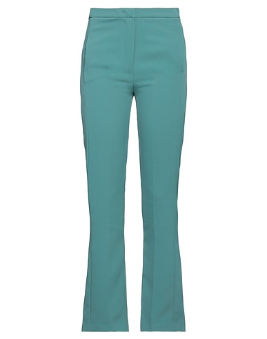 ANNARITA N Pantalone Verde smeraldo 97% Poliestere, 3% Elastan