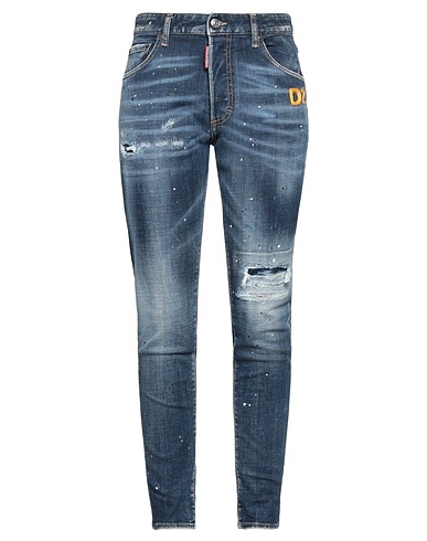 DSQUARED2 Denim trousers Blue 99% Cotton, 1% Elastane