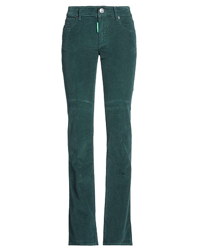 DSQUARED2 Casual trouser Deep teal 98% Cotton, 2% Elastane